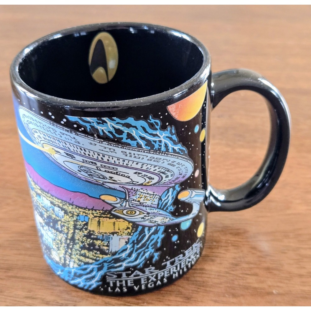 Vintage 1997 Star Trek The Experience Las Vegas Hilton Coffee Mug - "PAUL"